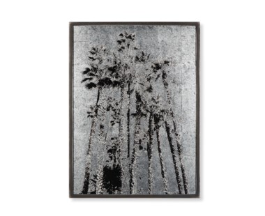 Santa Monica Palm Trees - Silver Leaf